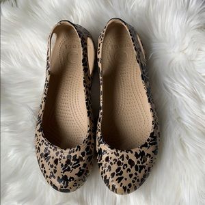 Leopard Crocs
